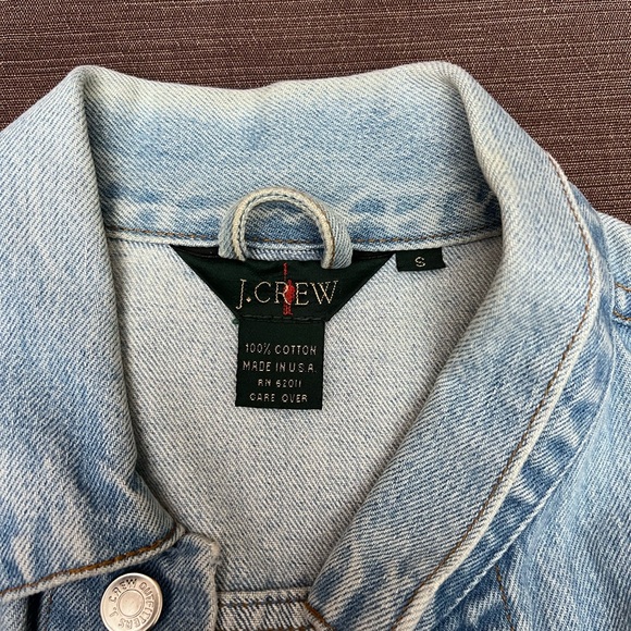 J. Crew Jean Jacket-Light Wash - Picture 2 of 5